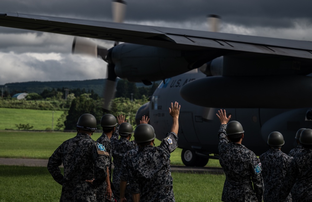 Air Force leaders integrate with JASDF partners at Yakumo Air Base