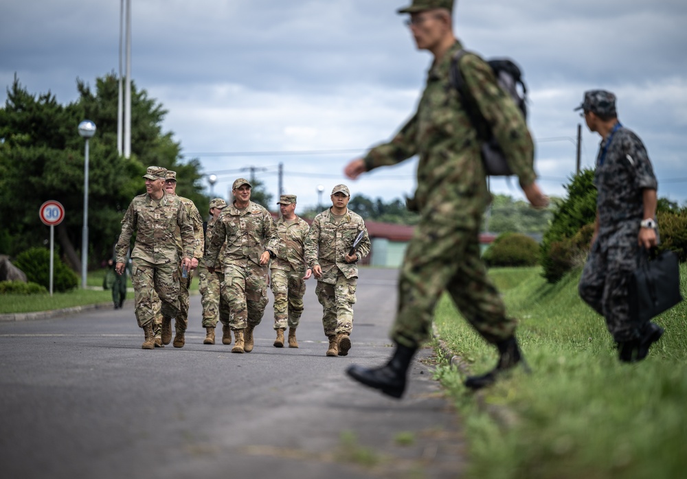 Air Force leaders integrate with JASDF partners at Yakumo Air Base