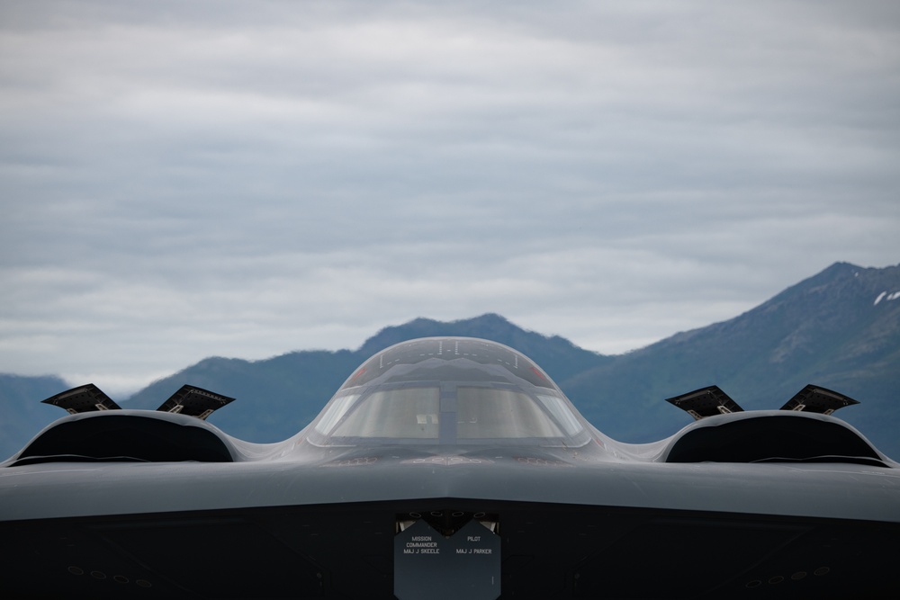 B-2 Spirit lands at JBER