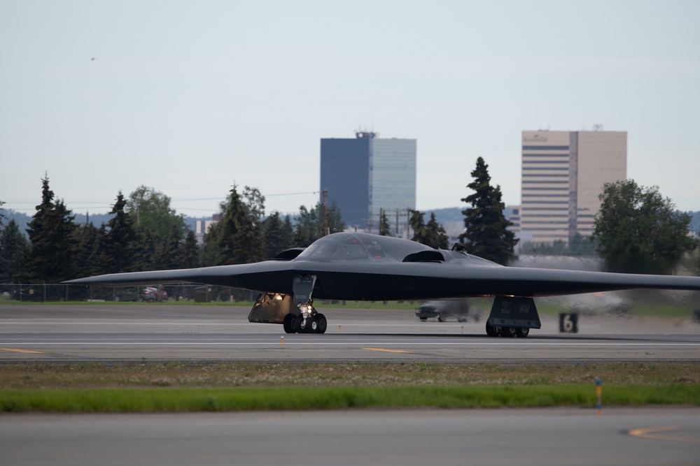 B-2 Spirit lands at JBER