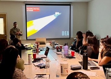 Texas Counterdrug briefs Dead on Arrival fentanyl curriculum to Texas DFPS Child Protective Services