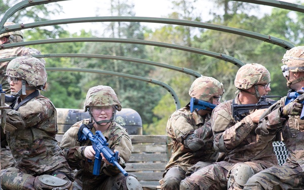Reserve Soldiers push forward under stress