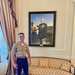 U.S. Marine Corps Maj. Charles Baumann selected to paint the 38th commandant of the Marine Corps' portrait
