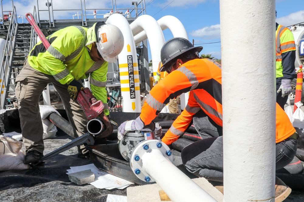 JTF-RH Surge Tank Draining Day 2