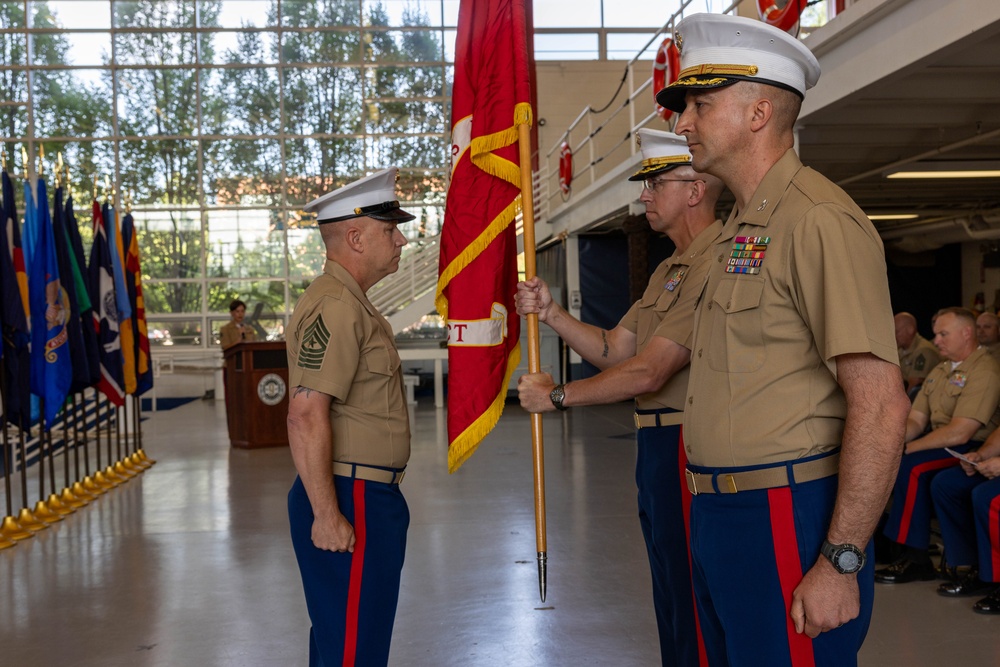9th Marine Corps District Change of Command