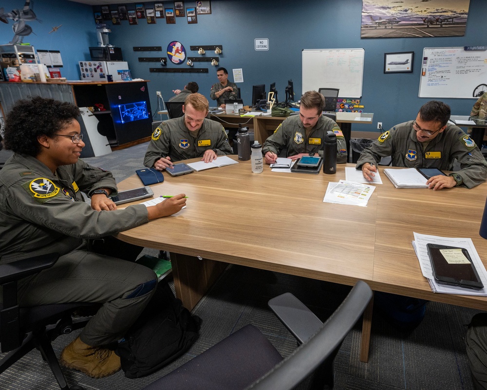 Pilots in the classroom.