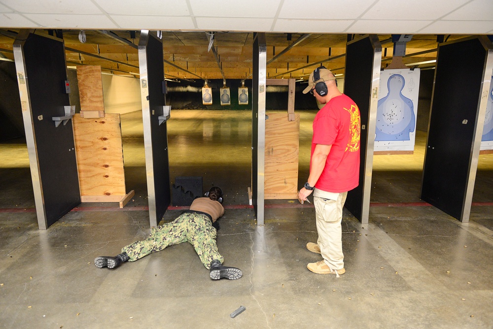 REDCOM FW AWS Coordinators Conduct Annual Weapons Qualification Refresher Training