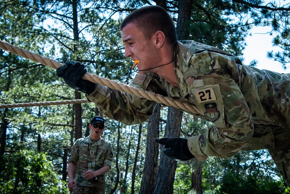 USAFA BCT Class of 2027 Obstacle Course