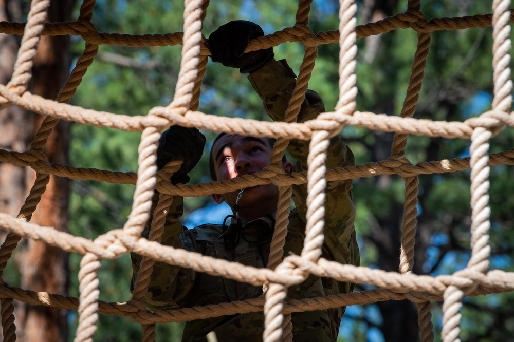 USAFA BCT Class of 2027 Obstacle Course