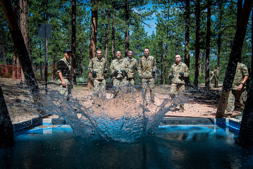 USAFA BCT Class of 2027 Obstacle Course