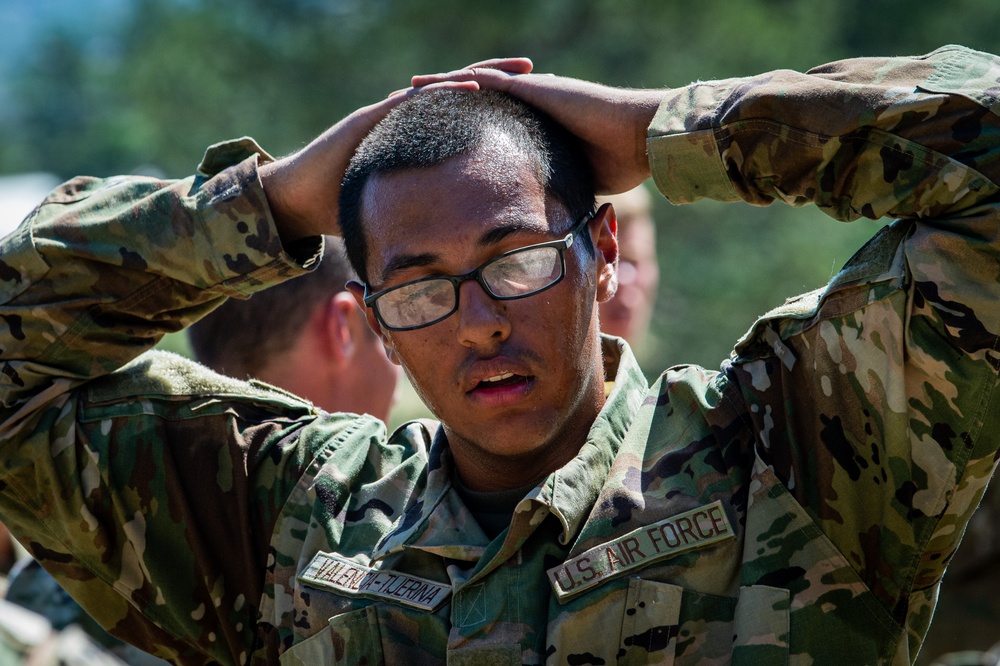 USAFA BCT Class of 2027 Obstacle Course