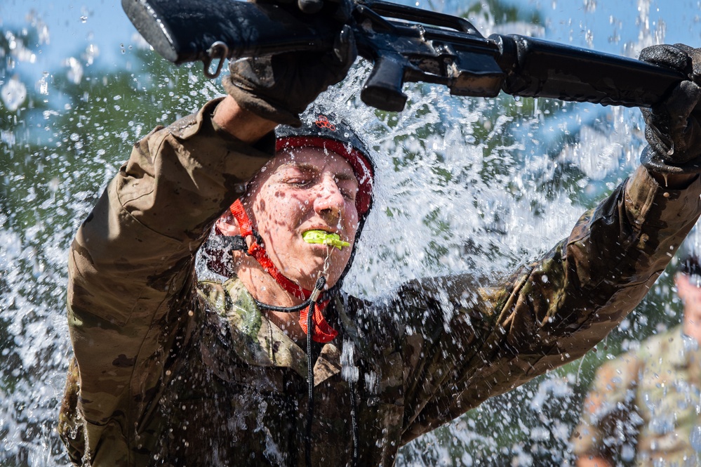 USAFA BCT Class of 2027 Assault Course