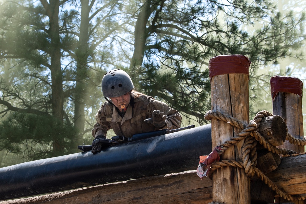 USAFA BCT Class of 2027 Assault Course