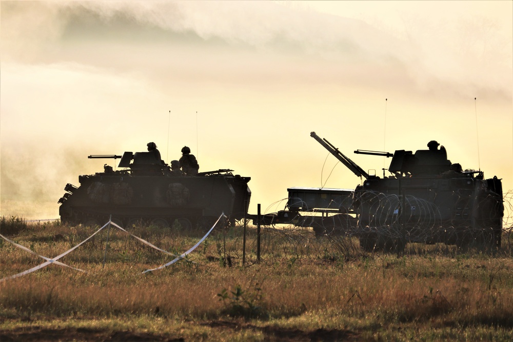 South Dakota National Guard’s 153rd Engineer Battalion holds breach-of-a-complex-obstacle training event at Fort McCoy