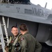 MAG-12 and VMFA-115 commanding officers arrive to Kadena AB