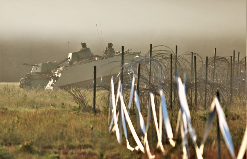 South Dakota National Guard’s 153rd Engineer Battalion holds breach-of-a-complex-obstacle training event at Fort McCoy