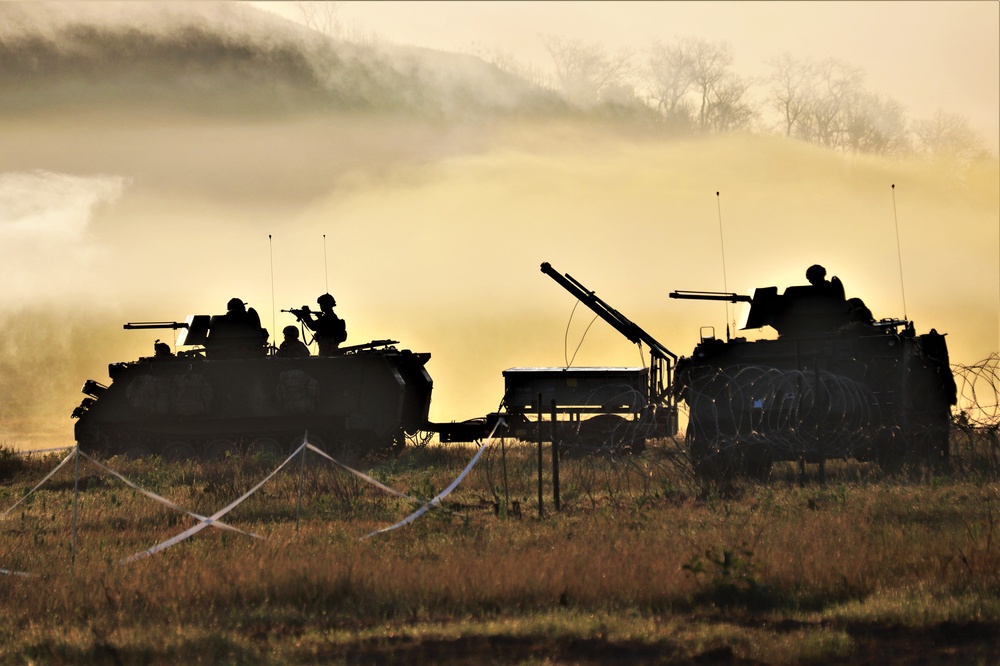 South Dakota National Guard’s 153rd Engineer Battalion holds breach-of-a-complex-obstacle training event at Fort McCoy