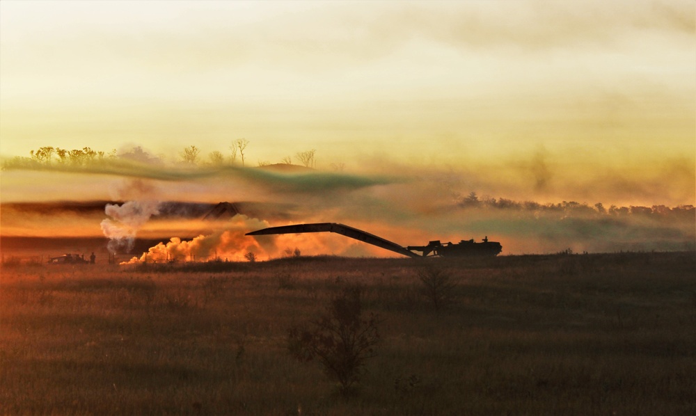 South Dakota National Guard’s 153rd Engineer Battalion holds breach-of-a-complex-obstacle training event at Fort McCoy