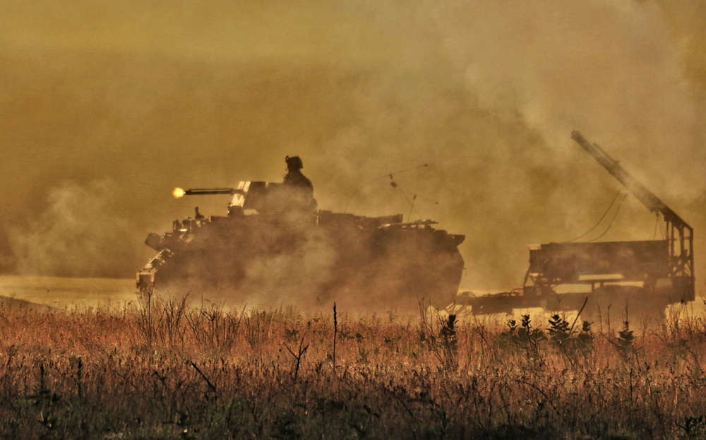 South Dakota National Guard’s 153rd Engineer Battalion holds breach-of-a-complex-obstacle training event at Fort McCoy