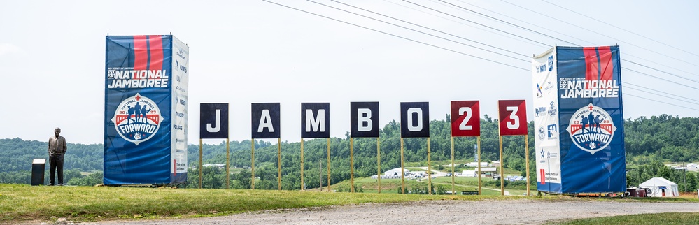 U.S. Military provides support to 2023 National Jamboree