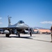 F-16 Fighting Falcon Engages in Red Flag Exercise at Nellis Air Force Base