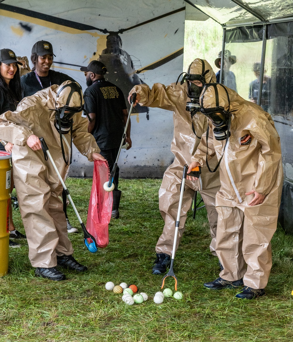 U.S. Military provides support to 2023 National Jamboree