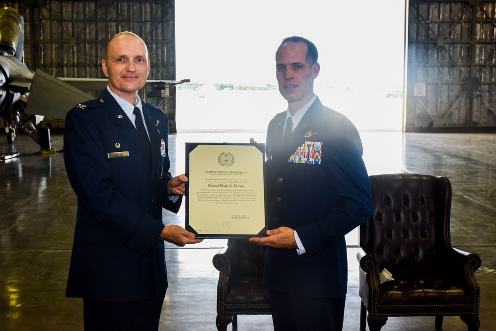 Col. Doyle A. Pompa’s Retirement Ceremony