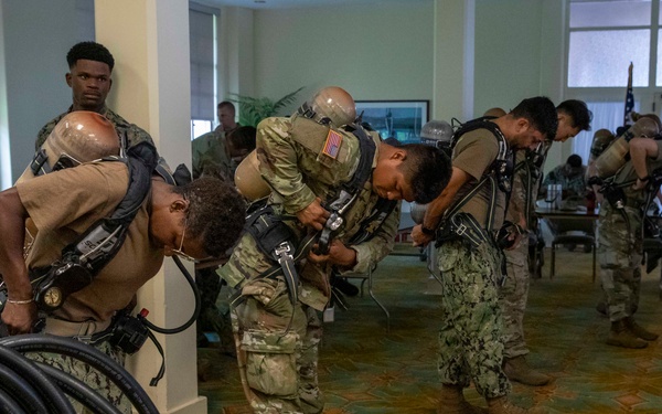 JTF-RH Watch Standers Conduct Training