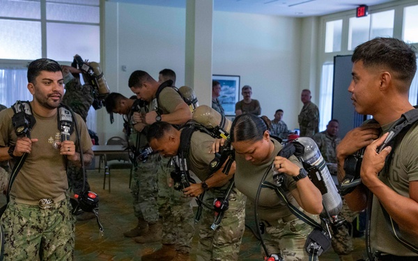 JTF-RH Watch Standers Conduct Training
