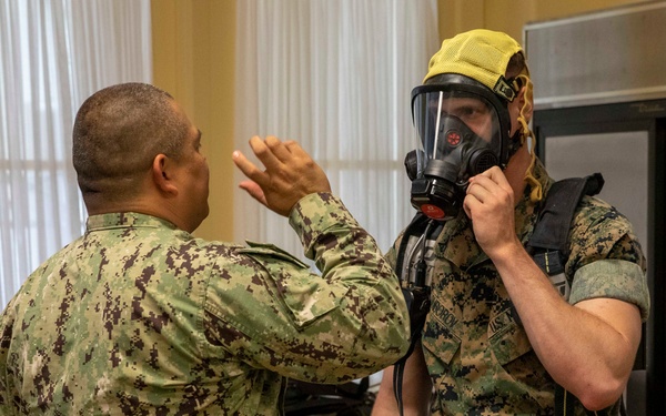 JTF-RH Watch Standers Conduct Training