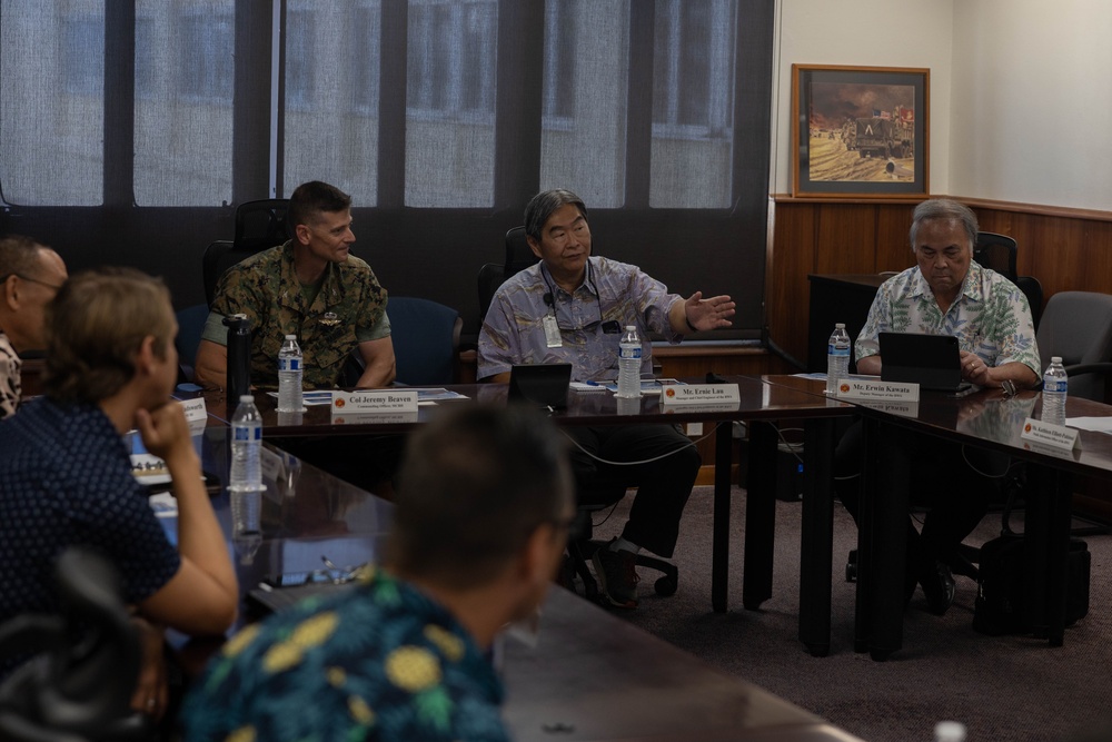 MCBH Leadership Meets with the Honolulu Board of Water Supply