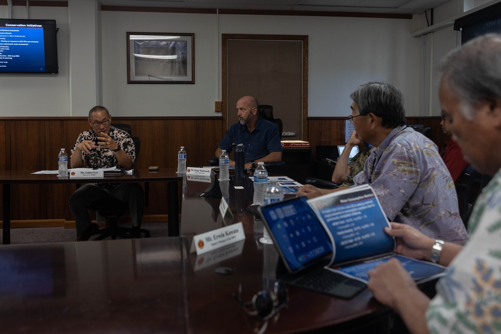 MCBH Leadership Meets with the Honolulu Board of Water Supply