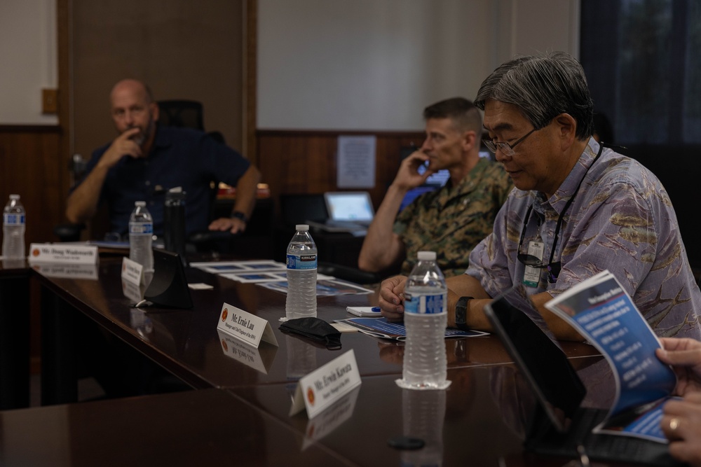 MCBH Leadership Meets with the Honolulu Board of Water Supply