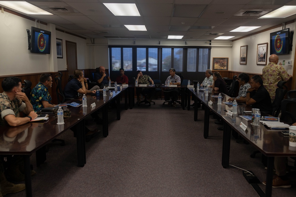 MCBH Leadership Meets with the Honolulu Board of Water Supply