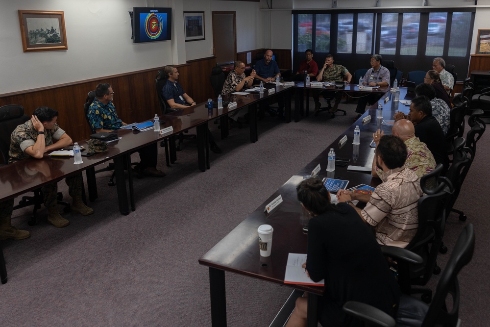 MCBH Leadership Meets with the Honolulu Board of Water Supply