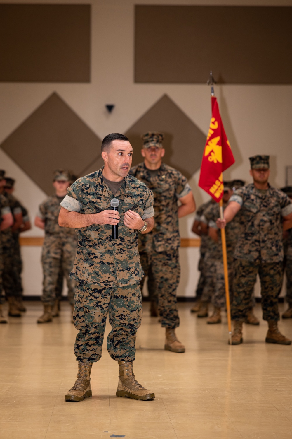 B Co, H&amp;S Bn, MCIPAC Company Commander Change of Command