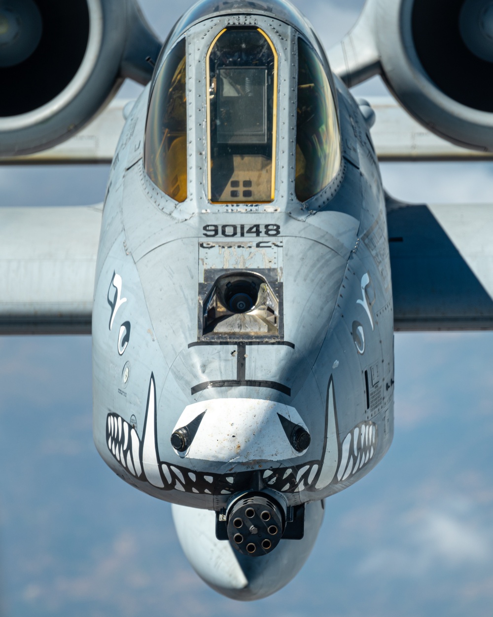 Air Force A-10 Refuels from KC-135 during Resolute Sentinel 23