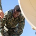 U.S. Marines with 1st Marine Division set up communications for Talisman Sabre 23