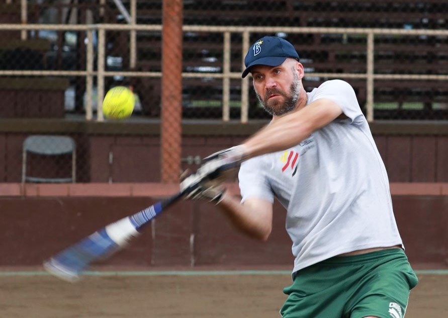 Competitors come out swinging for intramural home run derby at Camp Zama’s Rambler Field