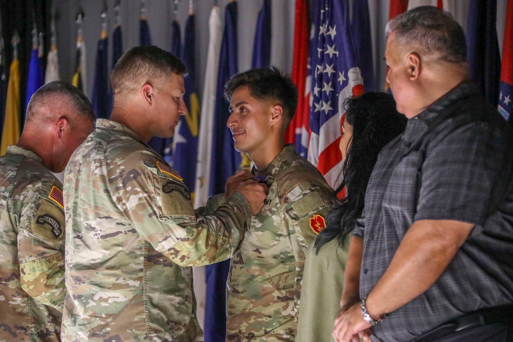 25th ID Soldier Receives Soldier’s Medal for Saving Woman’s Life