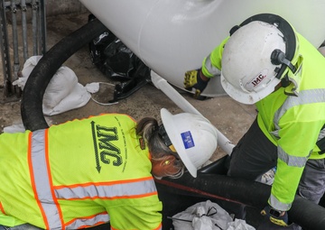 JTF-RH Surge Tank Draining Day 3