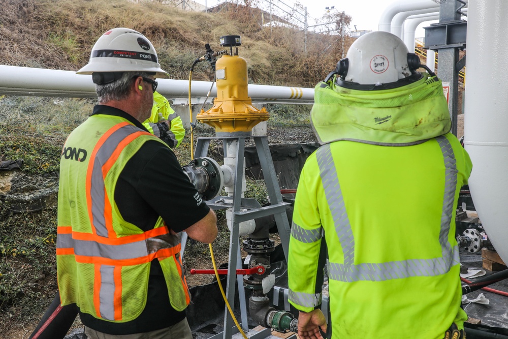 JTF-RH Surge Tank Draining Day 3