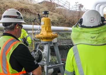 JTF-RH Surge Tank Draining Day 3