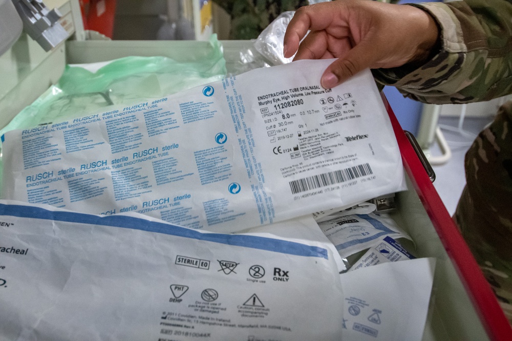 180FW Medical Group train in the ICU