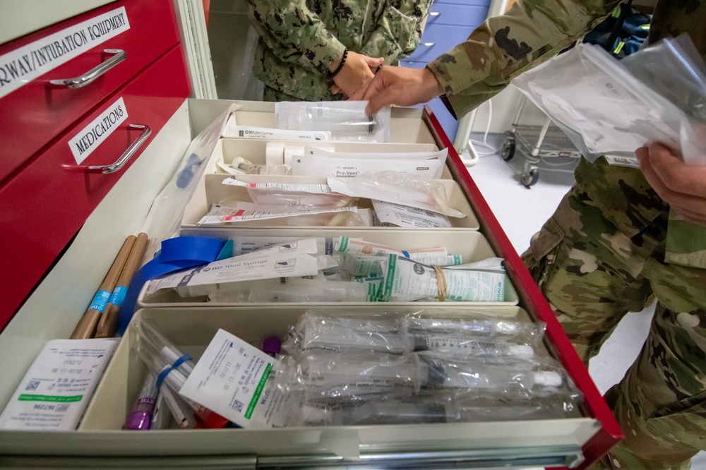 180FW Medical Group train in the ICU