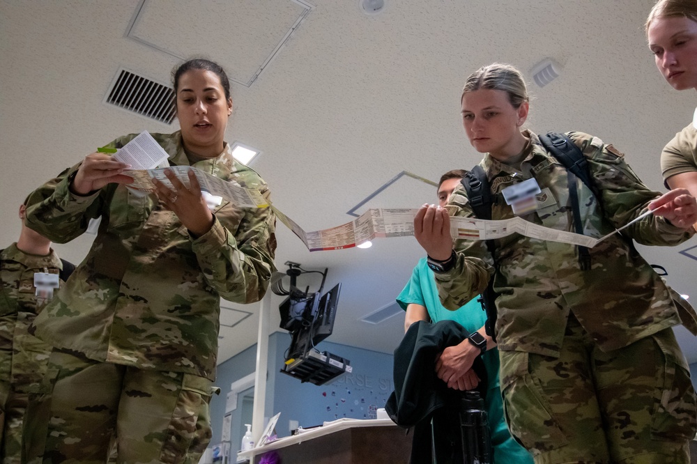 180FW Medical Group train in the ICU