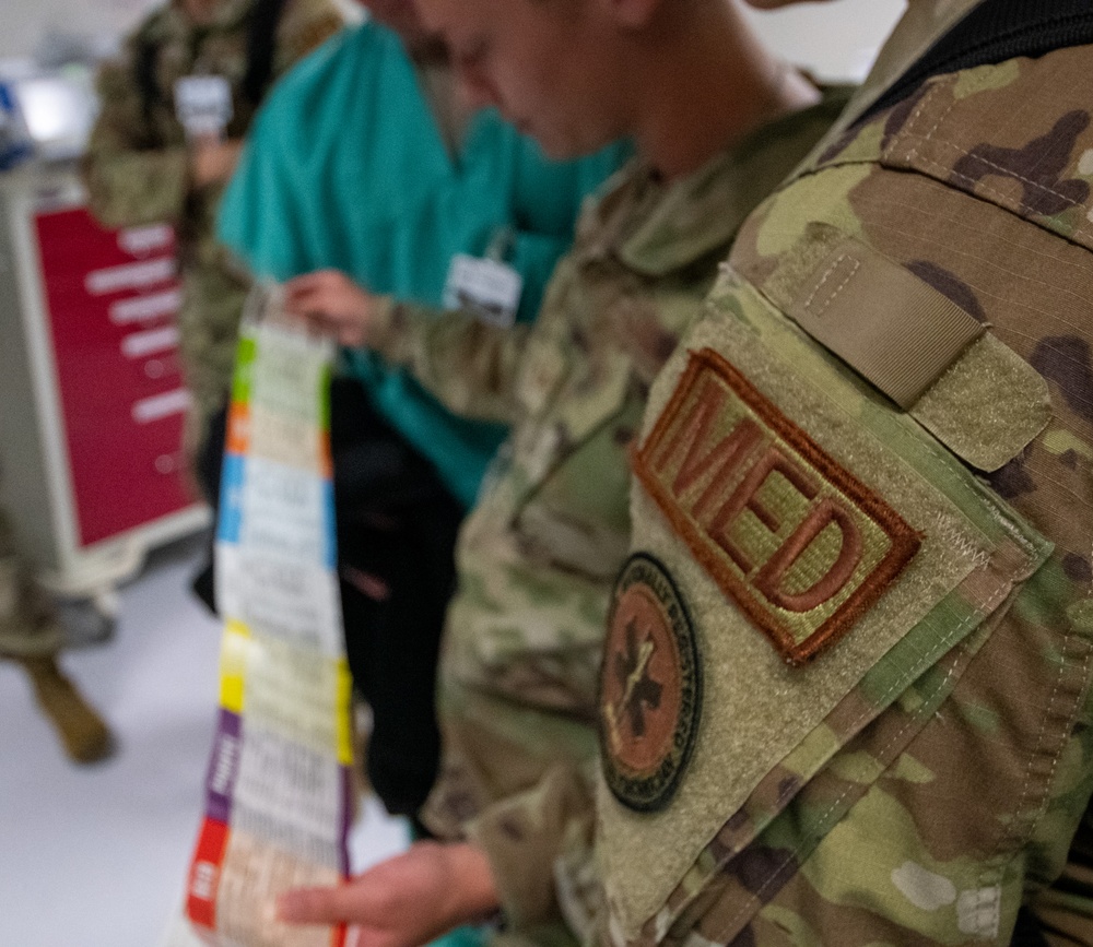 180FW Medical Group train in the ICU
