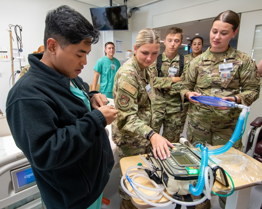180FW Medical Group train in the ICU