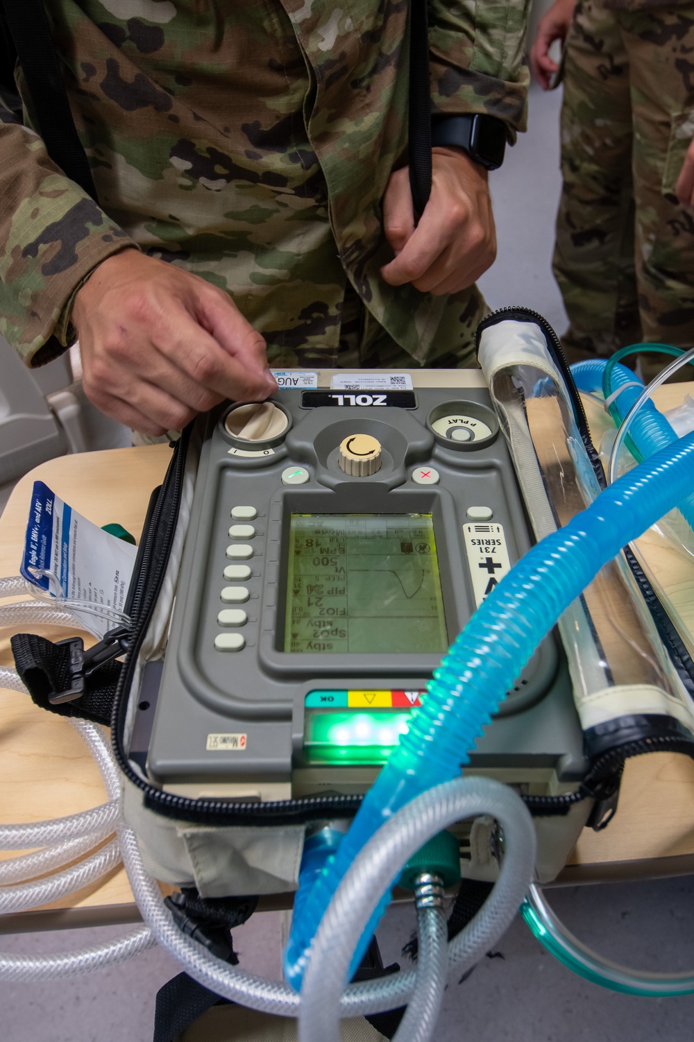 180FW Medical Group train in the ICU