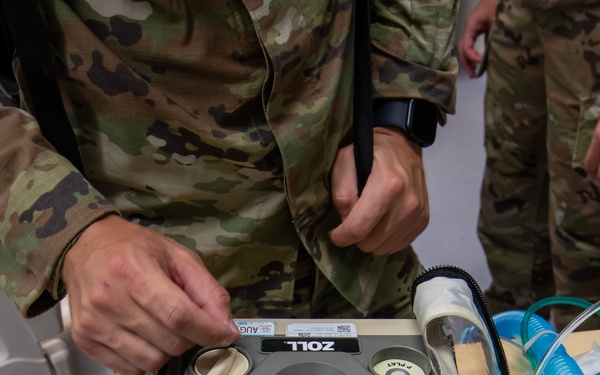 180FW Medical Group train in the ICU